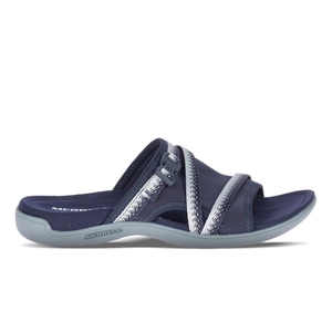 Claquette Merrell District Muri Bleu Marine Femme | L.W.GJWR